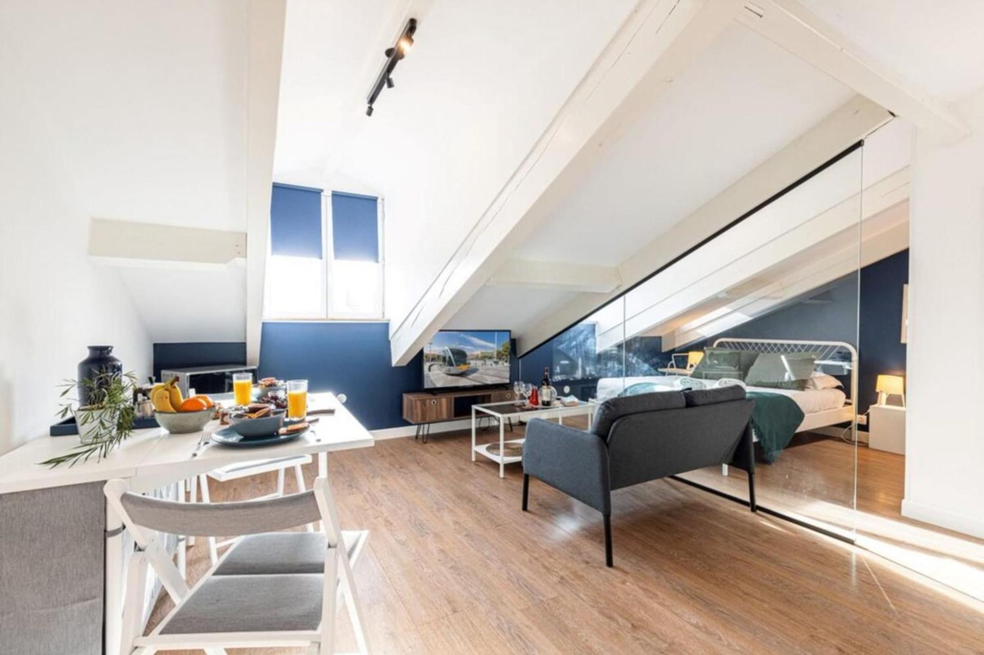 Deroulede - Superb Studio Suite W Ac Downtown Nice Exterior photo
